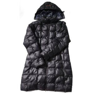 Mammut Black Puffer Fits‎ Large Long Jacket Possibly Vintage Euc Rare